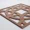 Ekena Millwork Large Brownsville Decorative Fretwork Wood Wall Panels, Walnut, 23 3/8"W x 23 3/8"H x 3/8"T WALW24X24X0375BNEWA - alternate 4